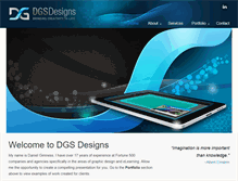 Tablet Screenshot of dgsdesigns.com